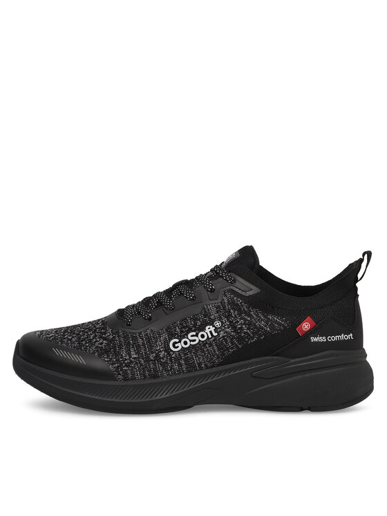 Go Soft Go Soft Sneakersy MP-12 Czarny
