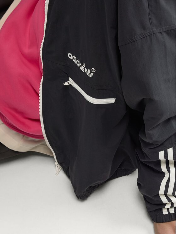 adidas adidas Wiatrówka 172474 Czarny Oversize