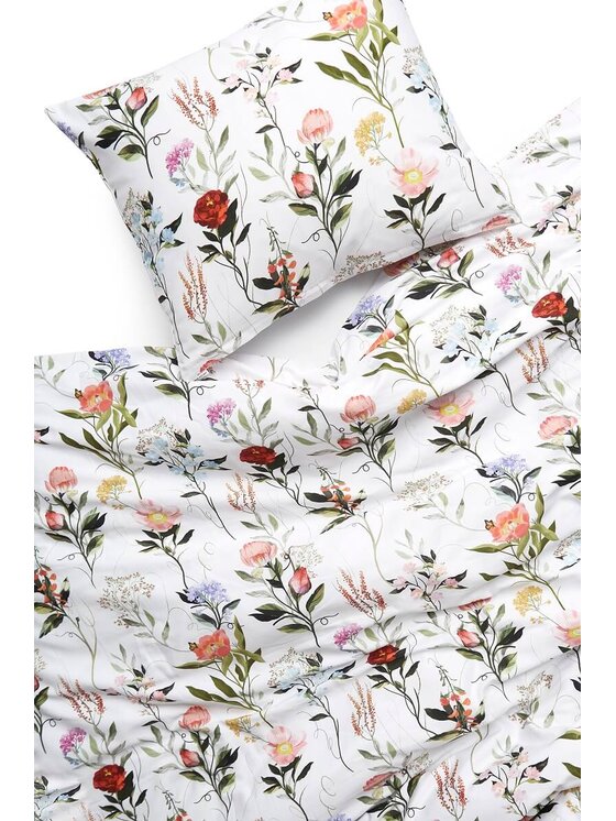 White pocket White pocket Komplet pościeli satynowa Kolorowy