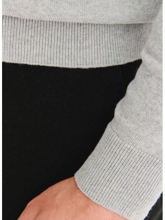 Pako Lorente Pako Lorente Sweter P25WF-2X-003 Szary Classic Fit