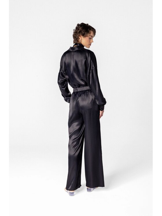 LE POSSÉ LE POSSÉ Πουκάμισο 26 Μαύρο Oversize