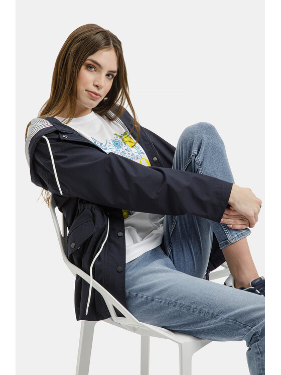 Cross Jeans Cross Jeans Kurtka przejściowa 81292-001 Granatowy