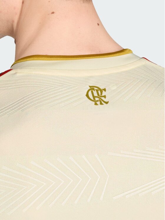 adidas adidas Koszulka techniczna Flamengo Biały Slim Fit