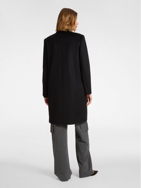Elena Mirò Elena Mirò Cappotto 8144P000054N033 Nero Regular Fit