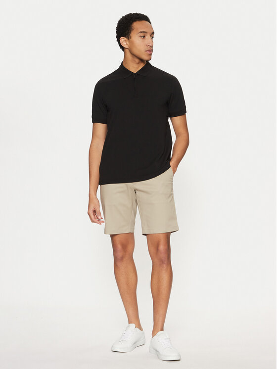 Calvin Klein Calvin Klein Pantalon scurți din material K10K114071 Bej Slim Fit