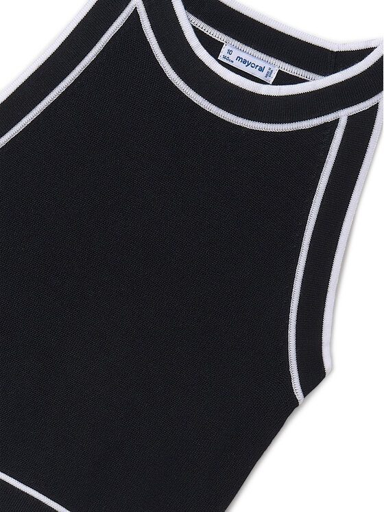Mayoral Mayoral Top 6041 Črna Slim Fit