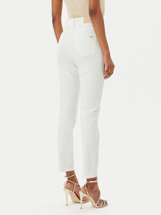 Artigli Artigli Jeansy ADDE002564 058 Biały Slim Fit