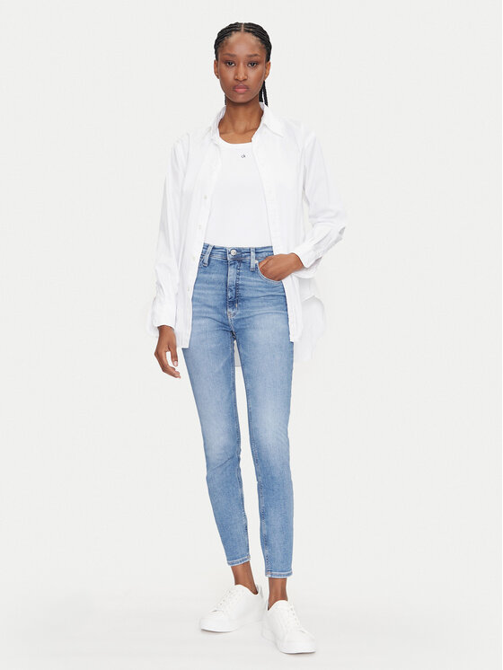 Calvin Klein Jeans Calvin Klein Jeans Jeansy J20J225144 Modrá Super Skinny Fit