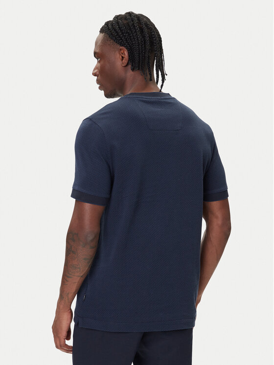 BOSS BOSS Тишърт H-Thompson 06 50549602 Тъмносин Regular Fit