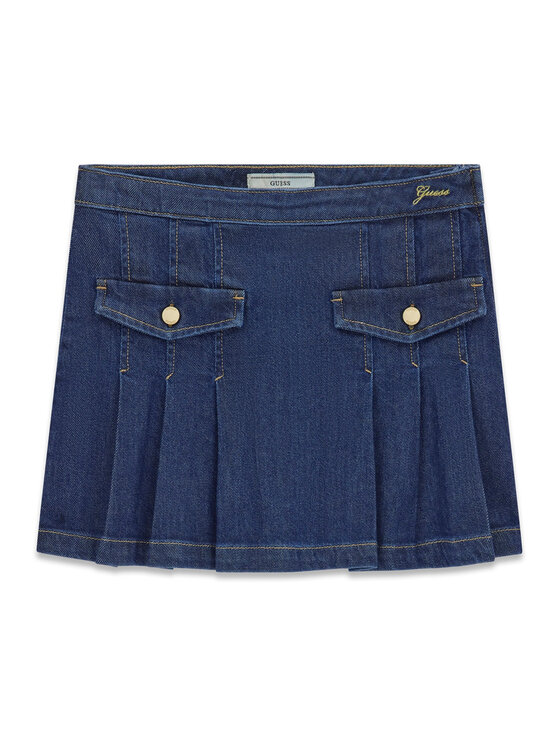 Guess Guess Džinsa svārki J6GD33 D8260 Zils Regular Fit