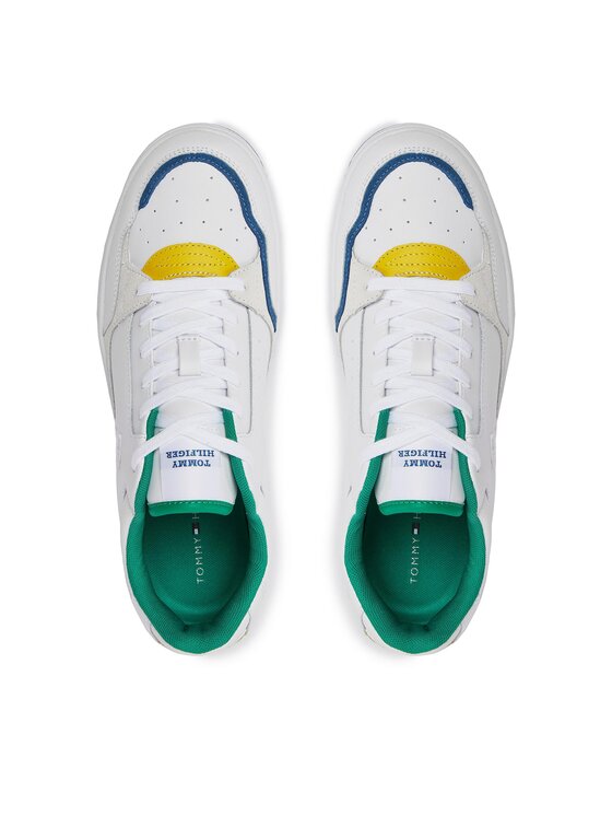 Tommy Hilfiger Tommy Hilfiger Sneakers Th Basket Street Pop FM0FM04968 Weiß