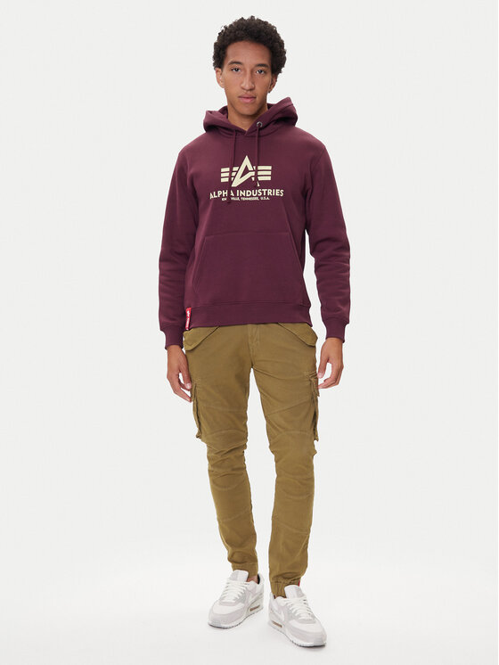 Alpha Industries Alpha Industries Majica dugih rukava Basic 178312 Zelena Regular Fit