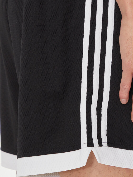 adidas adidas Sportske kratke hlače Mock Eyelet IZ4800 Crna Regular Fit