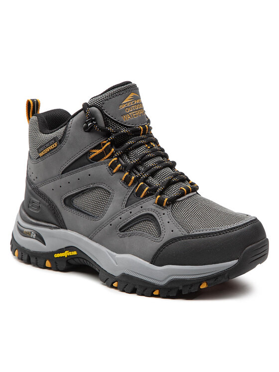 Skechers Skechers Planinarske cipele Arch Fit Dawson 204628/CHAR Siva