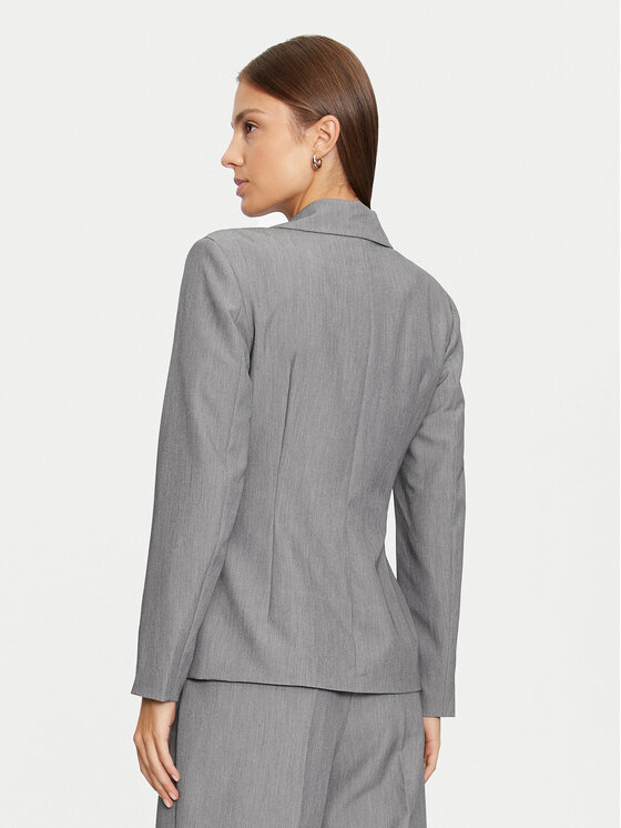 Vero Moda Vero Moda Marynarka Vika 10323449 Szary Slim Fit