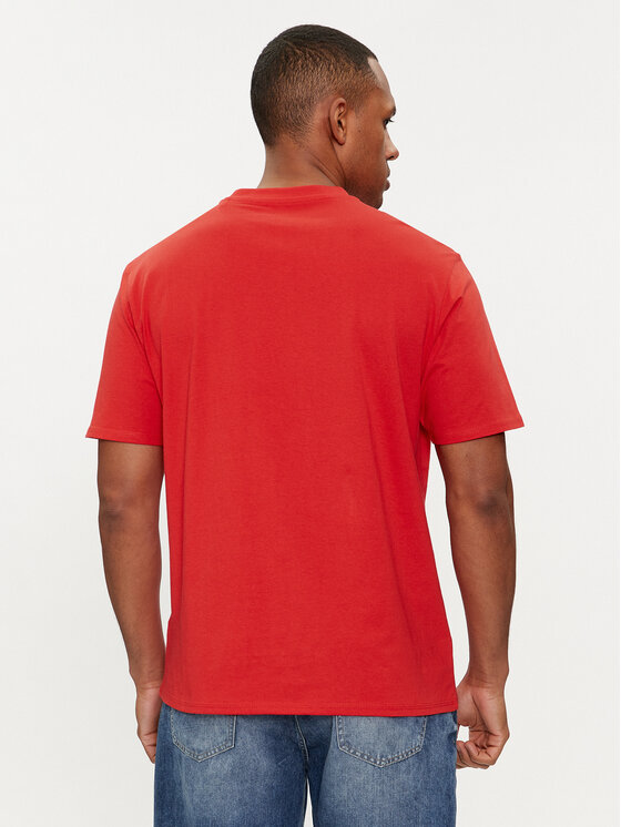 Guess Guess T-Shirt F3GI00 K8HM0 Czerwony Regular Fit