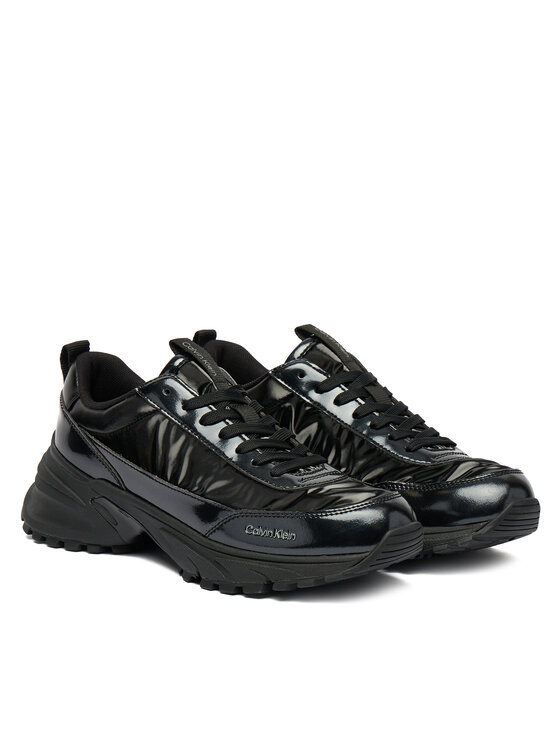 Calvin Klein Calvin Klein Sportcipők Hike Runner Lace Up Pearl Ny YW0YW02043 Fekete