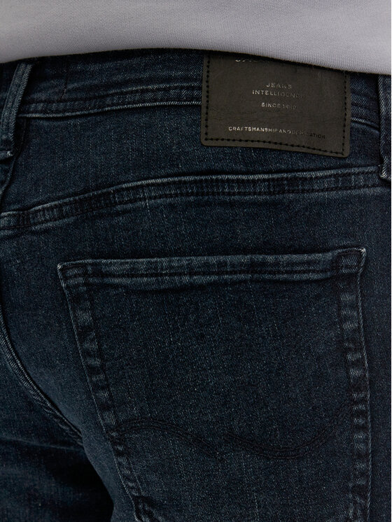Jack&Jones Jack&Jones Дънки Glenn 12259055 Тъмносин Slim Fit