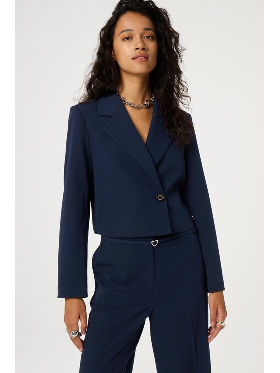 Fabienne Chapot Fabienne Chapot Marynarka 6152-1617-102 Granatowy Regular Fit