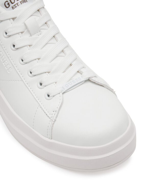 Guess Guess Sneakersy FLJBIN LEA12 Biela