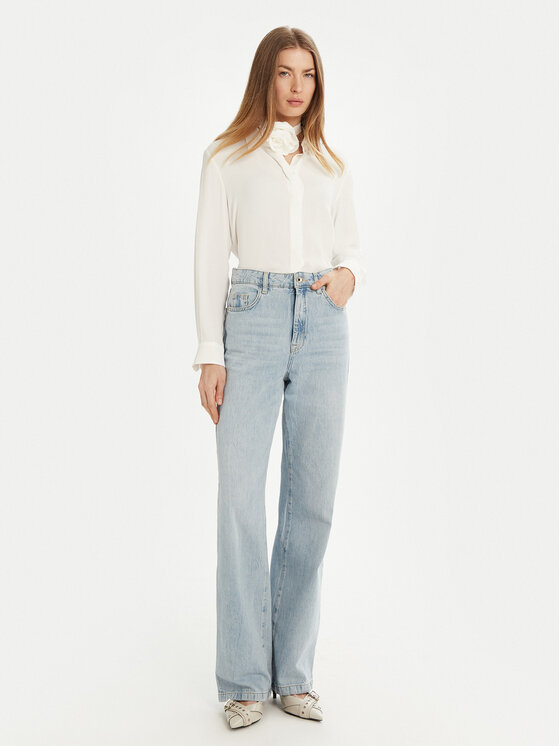 Marella Marella Camicia Inaco 2513111161 Bianco Regular Fit