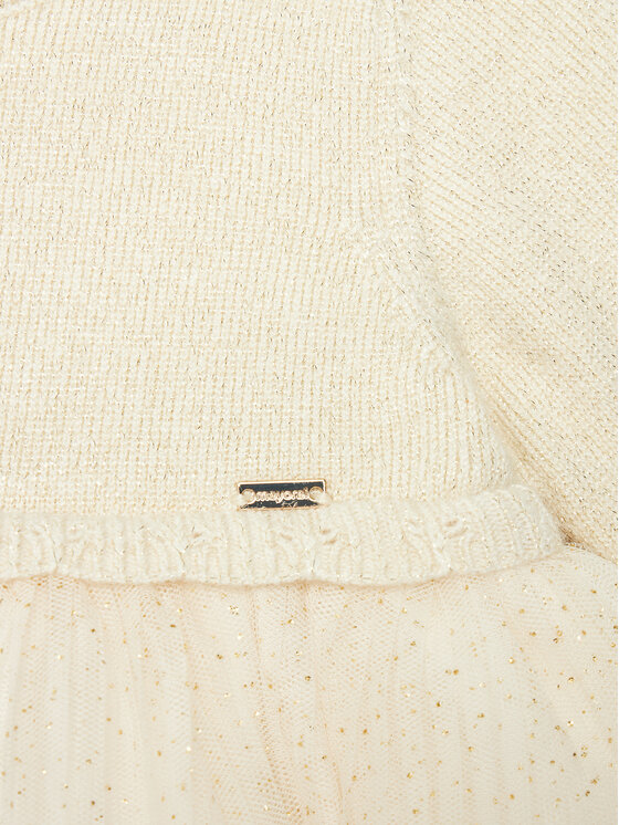 Mayoral Mayoral Vestito da giorno 2.858 Beige Regular Fit