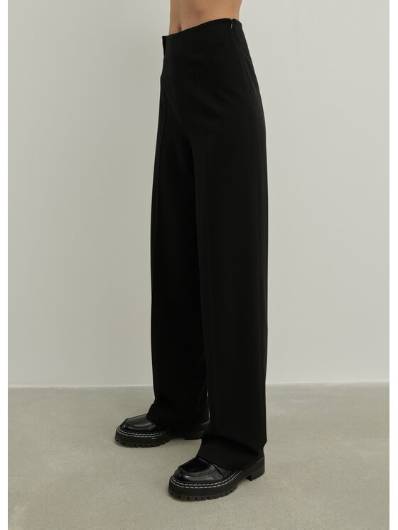 La Mania La Mania Pantalone da abito ROMANTIC 2 Nero Casual Fit