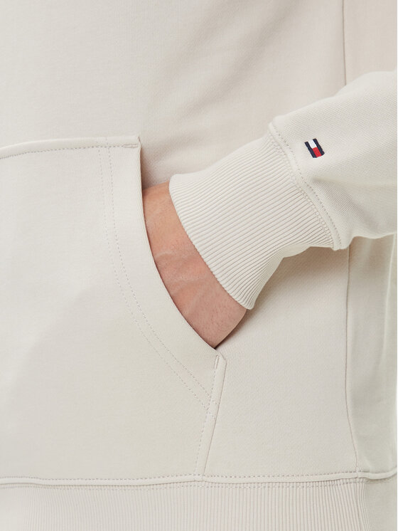 Tommy Hilfiger Tommy Hilfiger Bluza Brand Love MW0MW40534 Beżowy Regular Fit