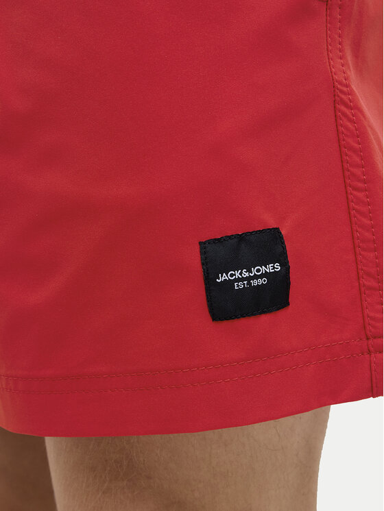 Jack&Jones Jack&Jones Szorty kąpielowe Maui 12272949 Czerwony Regular Fit