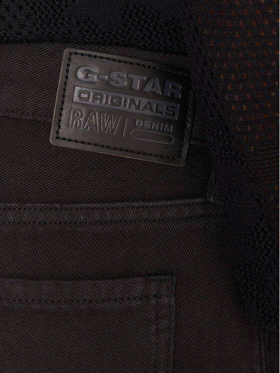 G-Star Raw G-Star Raw Auduma bikses Judee D24673-E078 Melns Relaxed Fit