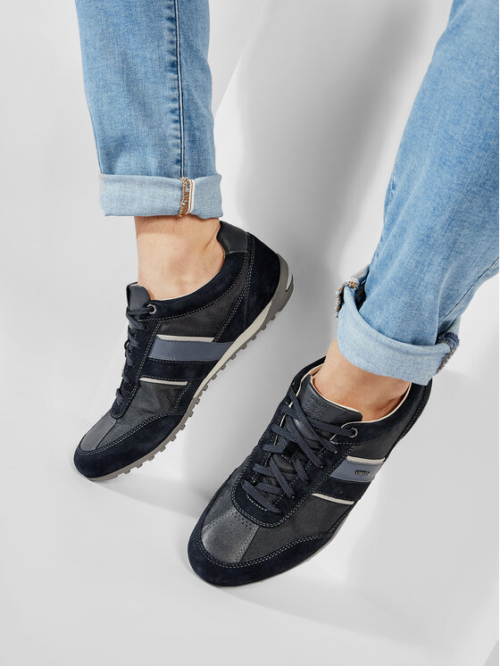 Geox Geox Laisvalaikio batai U Wells C U52T5C 02211 C4021 Tamsiai mėlyna