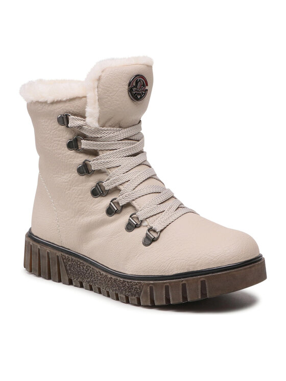 Rieker Rieker Schnürschuhe Y3432-60 Beige