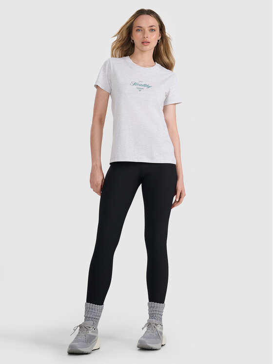 4F 4F T-Shirt MIDSHOP TEXTILE Szary jasny Regular Fit