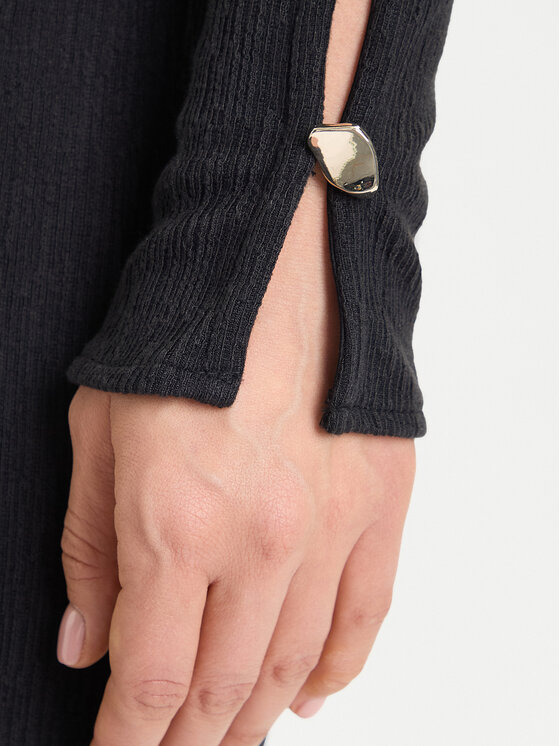 Guess Guess Φόρεμα κοκτέιλ W5BK30 K0602 Μαύρο Regular Fit