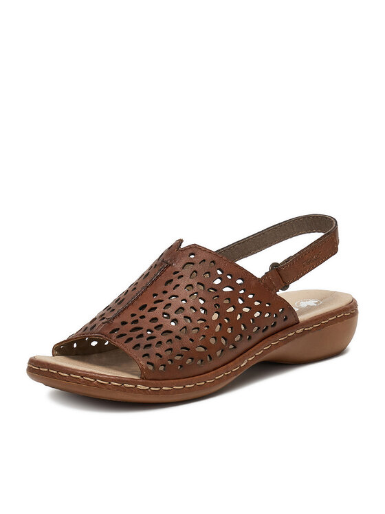 Rieker Rieker Sandalen 65985-25 Beige