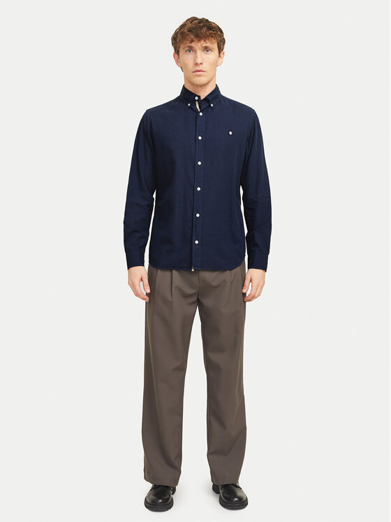 Jack & Jones Jack & Jones Koszula Summer 12274599 Granatowy Regular Fit