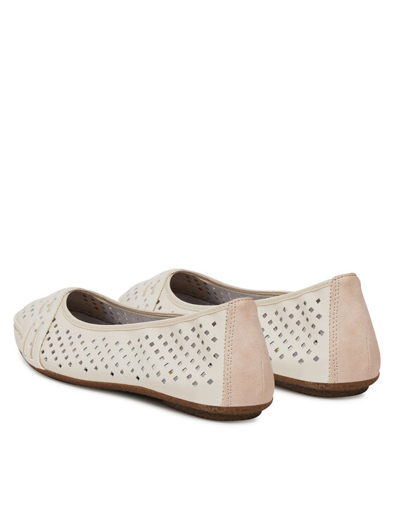 Rieker Rieker Ballerinas 41430-60 Beige