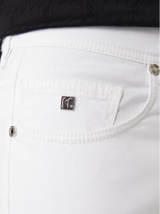KARL LAGERFELD KARL LAGERFELD Jeansy 265501 561805 Biały Slim Fit