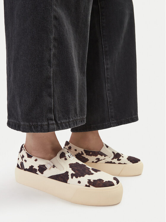 DC Shoes DC Shoes Πάνινα παπούτσια CEO-LEA-ZL-0012 Εκρού