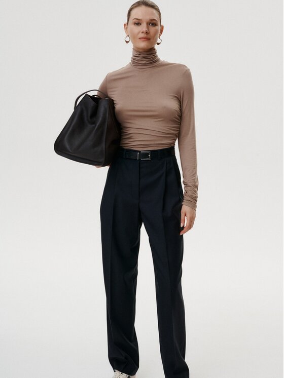 MARI PRETI MARI PRETI Dolcevita Lisara Beige Regular Fit