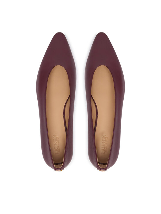 LAUREN RALPH LAUREN LAUREN RALPH LAUREN Balerini Audri 802P18411006 Vișiniu