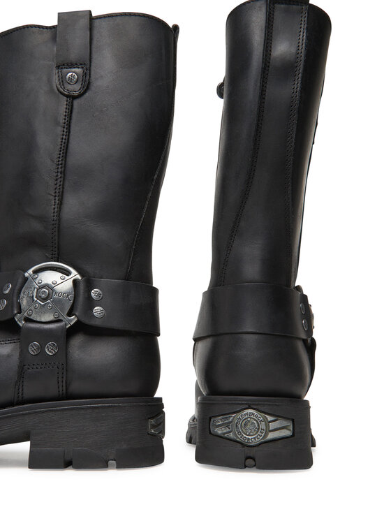 NEW ROCK NEW ROCK Csizma M-7610-S1 Fekete
