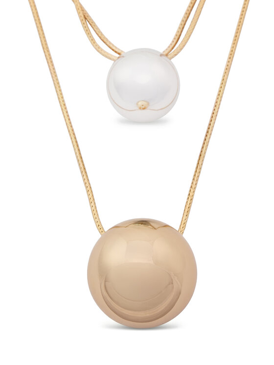 Weekend Max Mara Weekend Max Mara Колие 2615751084650 Златист