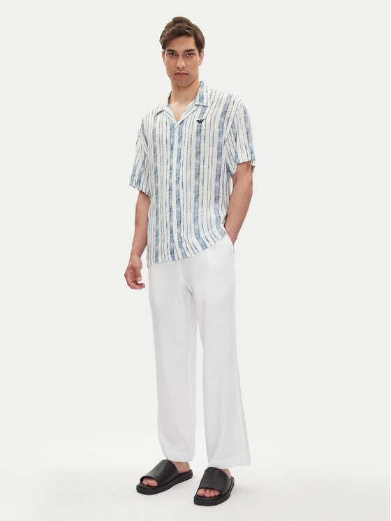 Emporio Armani Emporio Armani Košile EM000593 AF12351 F0027 Světle modrá Regular Fit