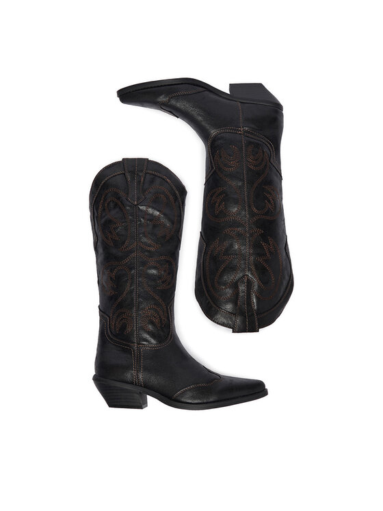 JENNY JENNY Stivali texani CEO-HY7151-5 Marrone scuro
