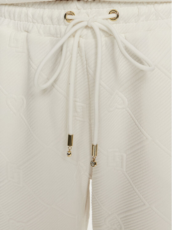 Gaudi Gaudi Pantaloni da tuta 421BD24008 Écru Regular Fit