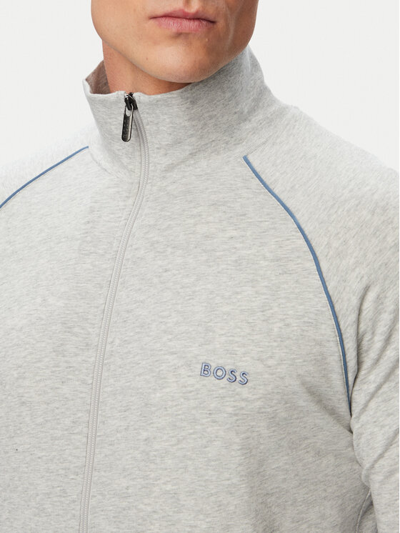 BOSS BOSS Світшот Mix&Match 50515307 Сірий Regular Fit