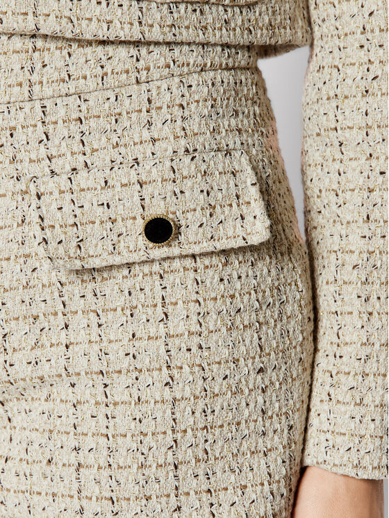 Morgan Morgan Pantaloncini di tessuto IRIS 221-SHICK.F Beige Regular Fit