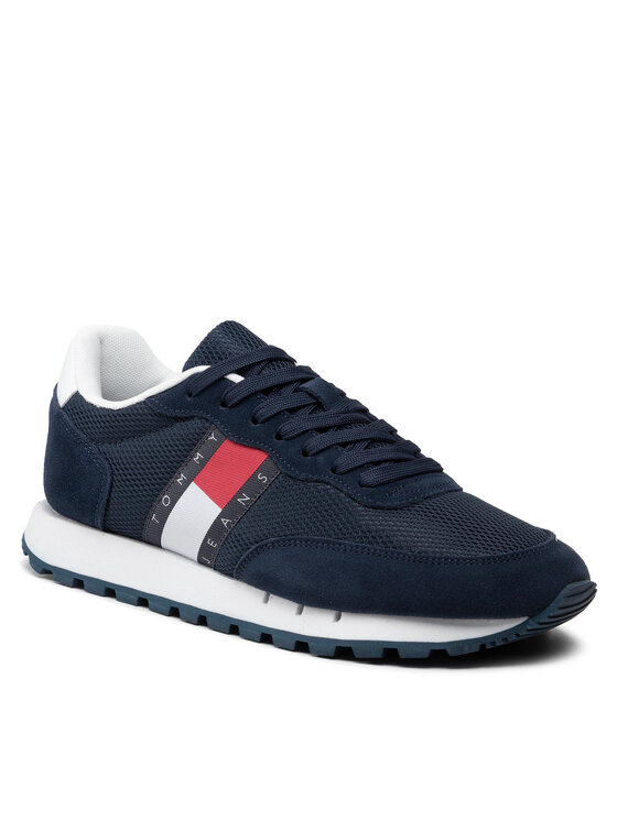 Tommy Jeans Tommy Jeans Sneakers Mix Runner EM0EM00871 Blu scuro