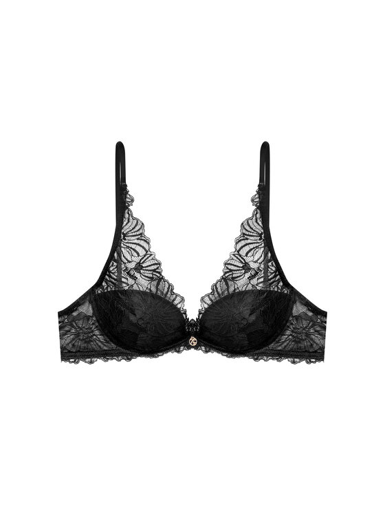 Esotiq Esotiq Biustonosz push-up 40870 Czarny